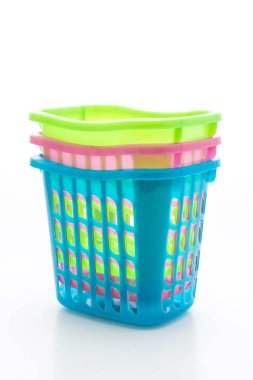 renkli plastik sepet 