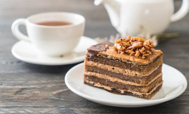 Kahveli kurabiye kek