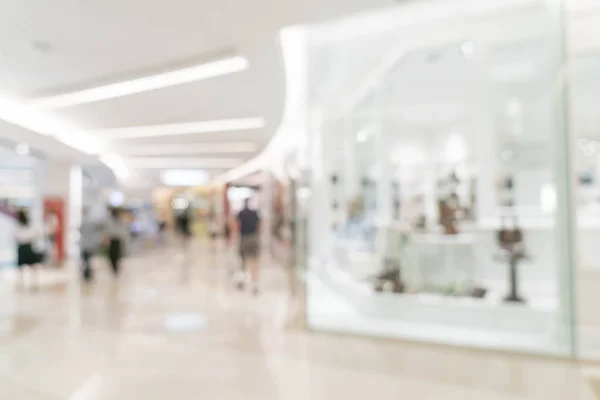 Borrão abstrato no shopping de luxo — Fotografia de Stock