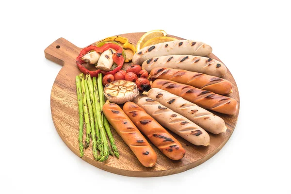 sebzeli ızgara sosis