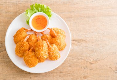 derin yağda kızartılmış karides