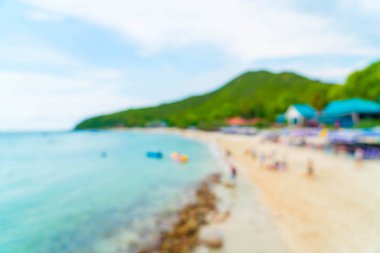 güzel tropikal beach Koh Larne Pattaya adlı