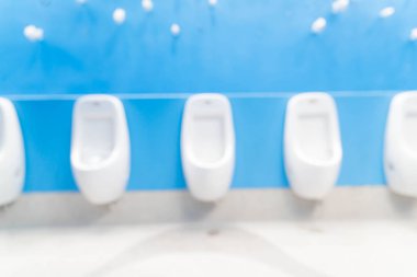 Erkekler tuvaletinde soyut bulanıklık