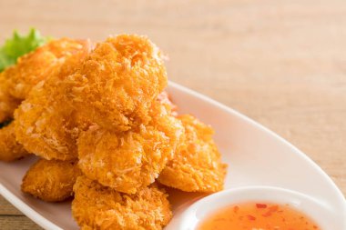 derin yağda kızartılmış karides