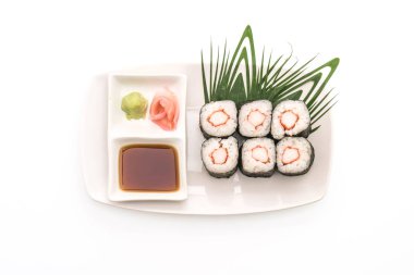  Sopa maki sushi-Japon gıda tarzı Yengeç