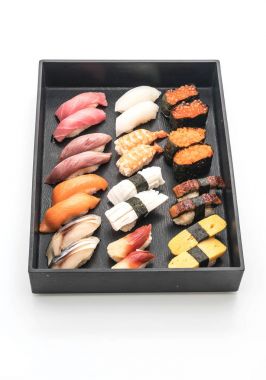 karışık sushi nigiri - Japon gıda tarzı