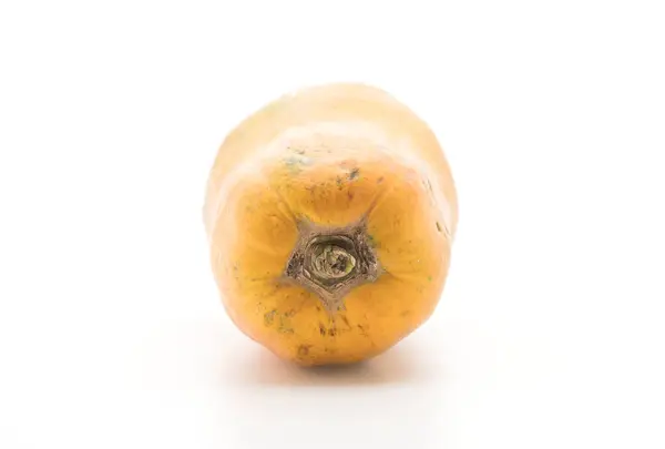 Papaya proaspătă pe alb — Fotografie, imagine de stoc