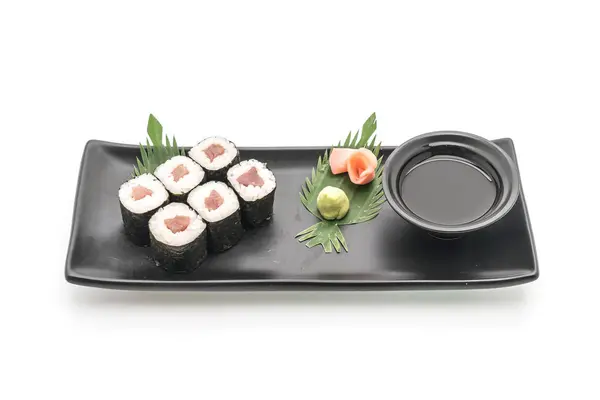 Vörös sügér maki sushi-japán élelmiszer-stílusban — Stock Fotó