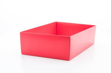 Kırmızı kağıt kutusu