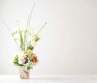 Güzel bir buket çiçek