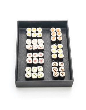 karışık sushi maki - Japon gıda tarzı