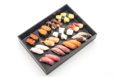 karışık sushi nigiri - Japon gıda tarzı