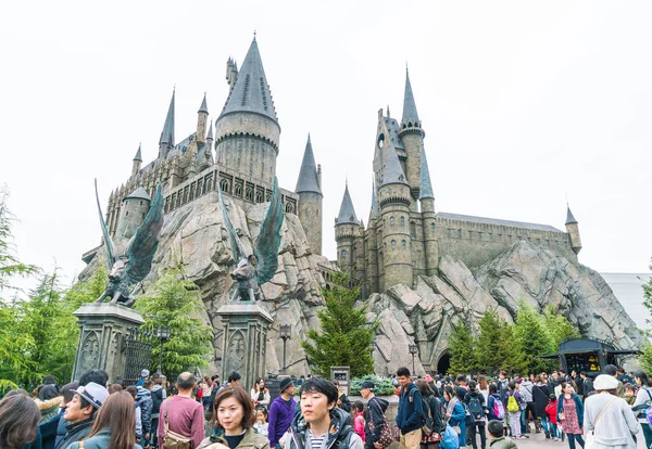 日本大阪-2016 年 11 月 21 日: 哈利 · 波特的魔法世界 — 图库照片