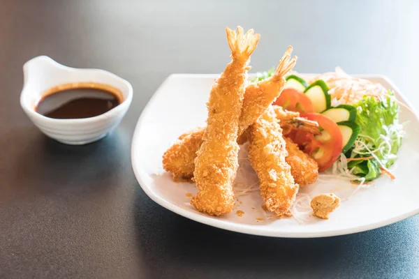 kızarmış karides tonkatsu sos ile