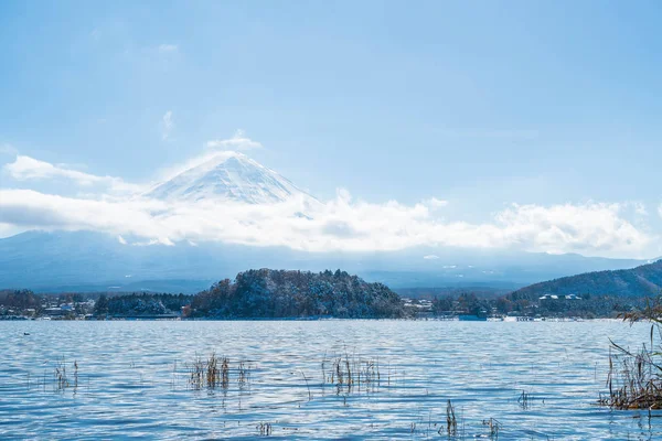 Dağ Fuji San Kawaguchiko Gölü.
