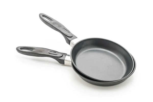 Frying pan isolated on white — Stock Photo, Image