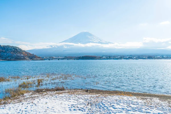 Dağ Fuji San Kawaguchiko Gölü.