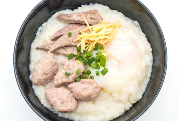  domuz eti ve yumurta ile pirinç lapası