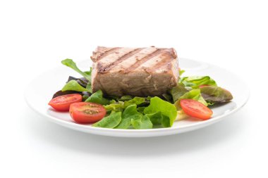 Tuna biftek salatası ile