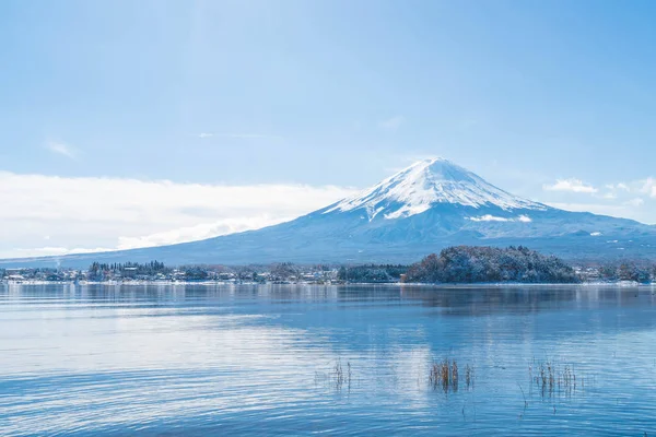 Dağ Fuji San Kawaguchiko Gölü.