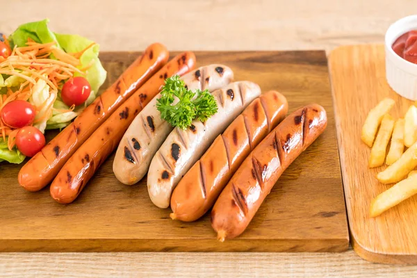 sebzeli ızgara sosis