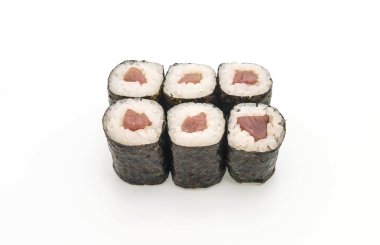  Red snapper maki sushi-Japon gıda tarzı