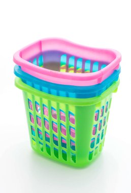 renkli plastik sepet 