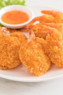 derin yağda kızartılmış karides