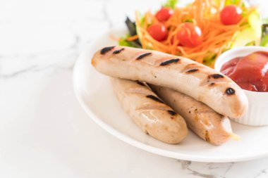 sebzeli ızgara sosis