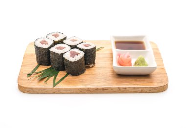  Red snapper maki sushi-Japon gıda tarzı