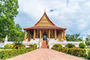 Haw Phra Kaew Tapınağı'nda güzel mimari