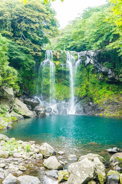 Jeju Isaland cheonjeyeon şelaleler