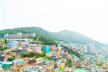 Gamcheon kültür Köyü Busan içinde güzel mimari