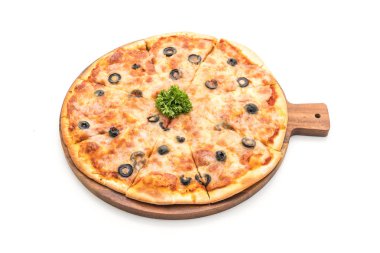 biberli pizza zeytin ile