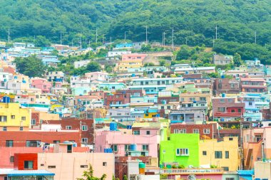 Gamcheon kültür Köyü Busan içinde güzel mimari