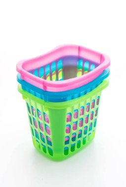 renkli plastik sepet 