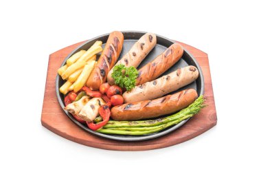 sebzeli ızgara sosis