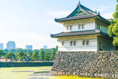 Tokyo'da bina güzel İmparatorluk Sarayı