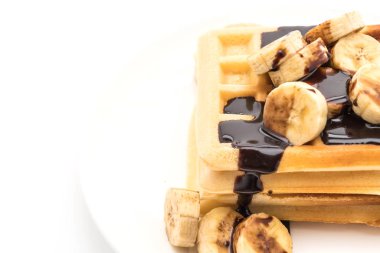 çikolata ile muz gözleme