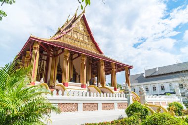 Haw Phra Kaew Tapınağı'nda güzel mimari