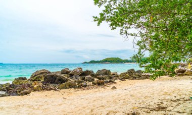 güzel tropikal beach Koh Larne Pattaya adlı