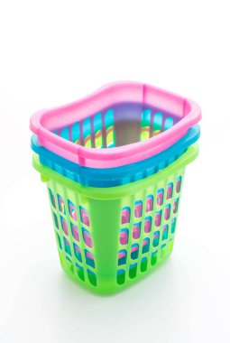 renkli plastik sepet 