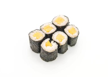 tatlı yumurta maki (tamago) - Japon gıda tarzı