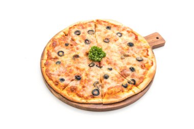 biberli pizza zeytin ile