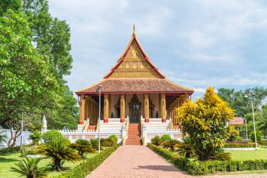 Haw Phra Kaew Tapınağı'nda güzel mimari