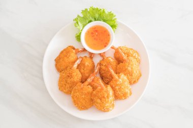 derin yağda kızartılmış karides