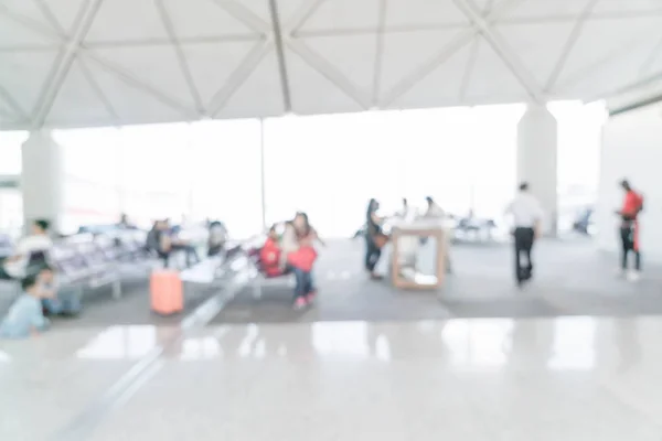 Abstract blur in airport — Stock Photo, Image