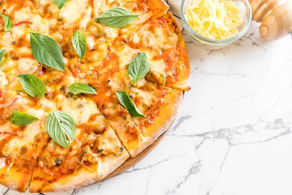 Kum midyeli pizza - Italyan Mutfagi 