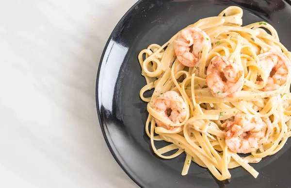 karides ile Fettuccini makarna