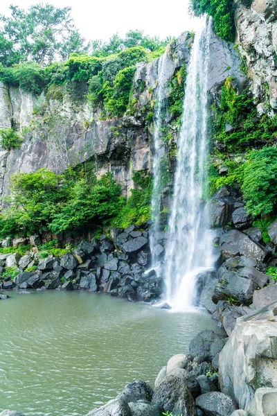 Jeongbang şelale jeju Adası